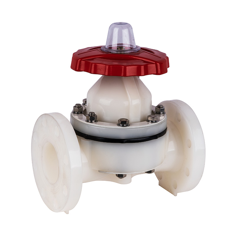 Van màng mặt bích PVDF G41F-10F Tiêu chuẩn DN15-300 GB