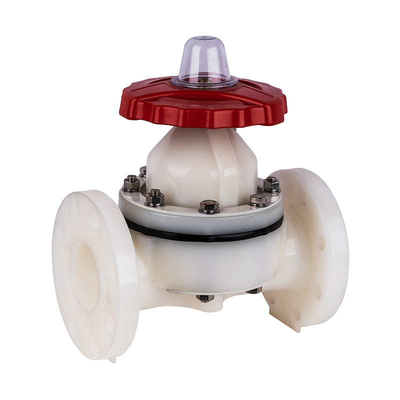 Van màng mặt bích PVDF G41F-10F DN20-150 20A-150A Tiêu chuẩn JIS