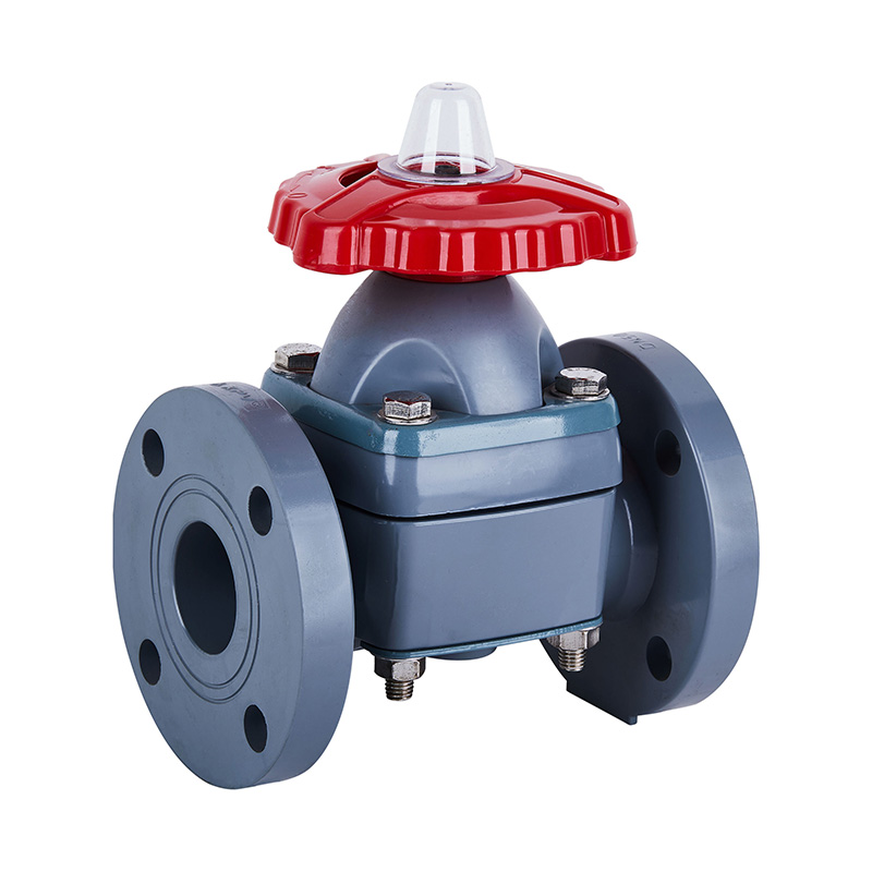 Van màng mặt bích PVC-C G41F-10VDN20、DN32-150 20A、32A-150A Tiêu chuẩn JIS