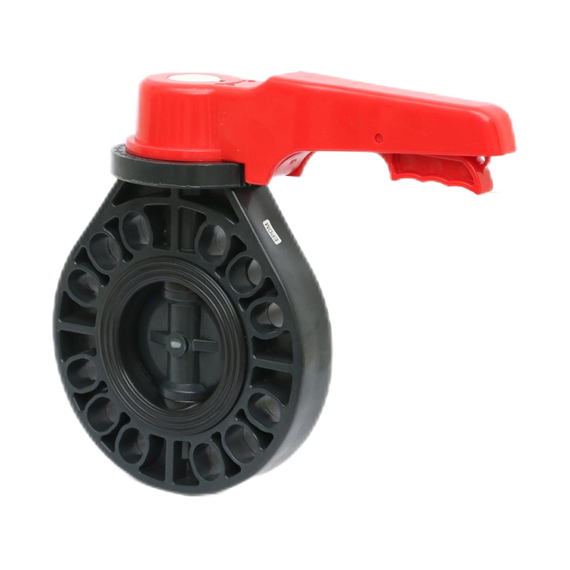 Van bướm loại bánh xe tay FRPP D71X-10S DN15-200 15A-200A Tiêu chuẩn JIS
