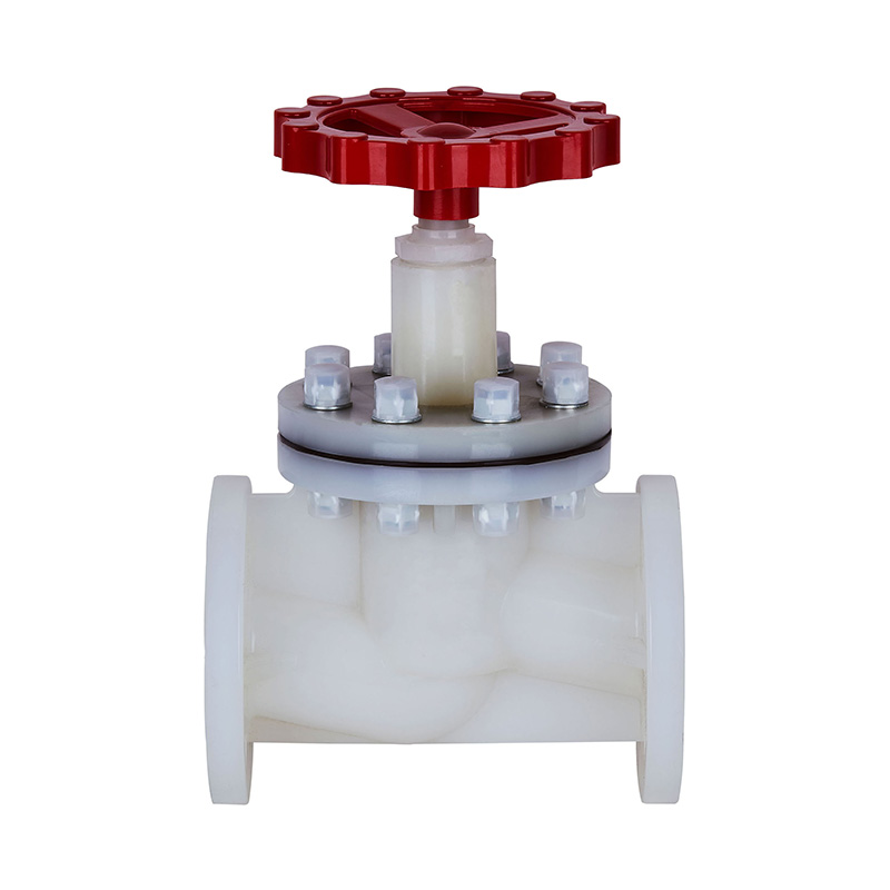 Van cầu loại mặt tiền PVDF J41F-10F DN15-150 1/2 '-6' Tiêu chuẩn ANSI