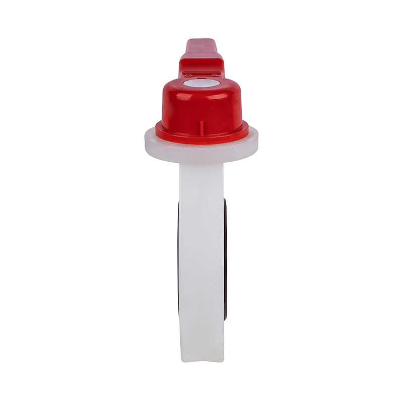 Van bướm loại PVDF D71X-10F DN15-200 15A-200A Tiêu chuẩn JIS