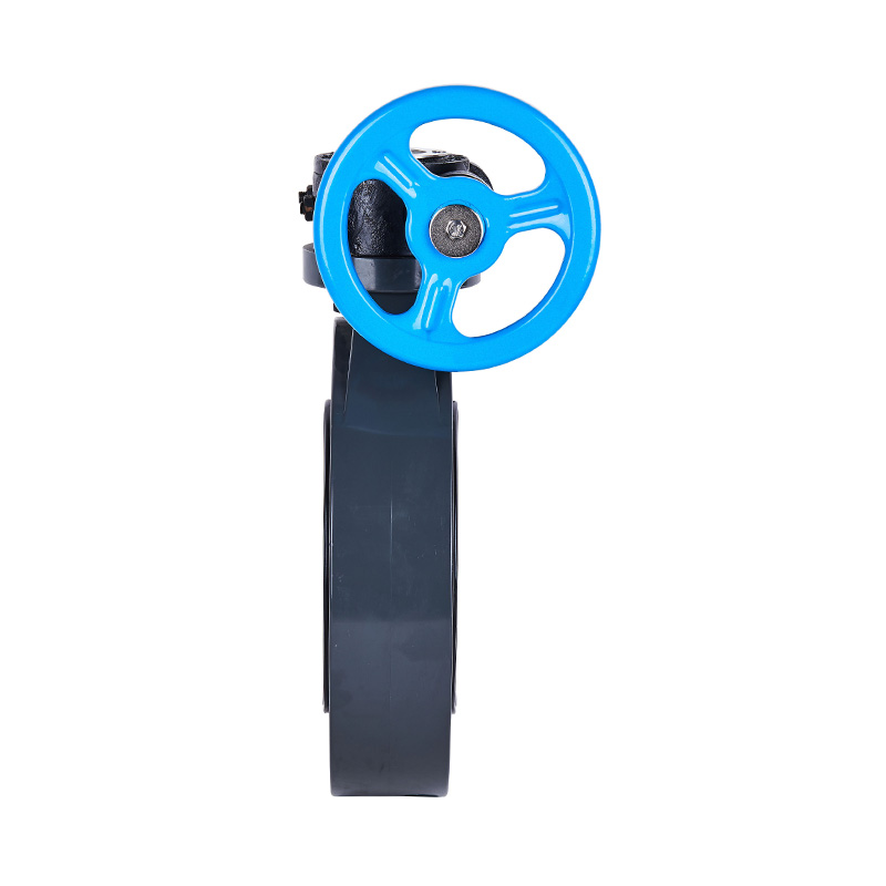 Van bướm bánh răng PVC-U D371X-10U DN40-1000 40A-1000A Tiêu chuẩn JIS