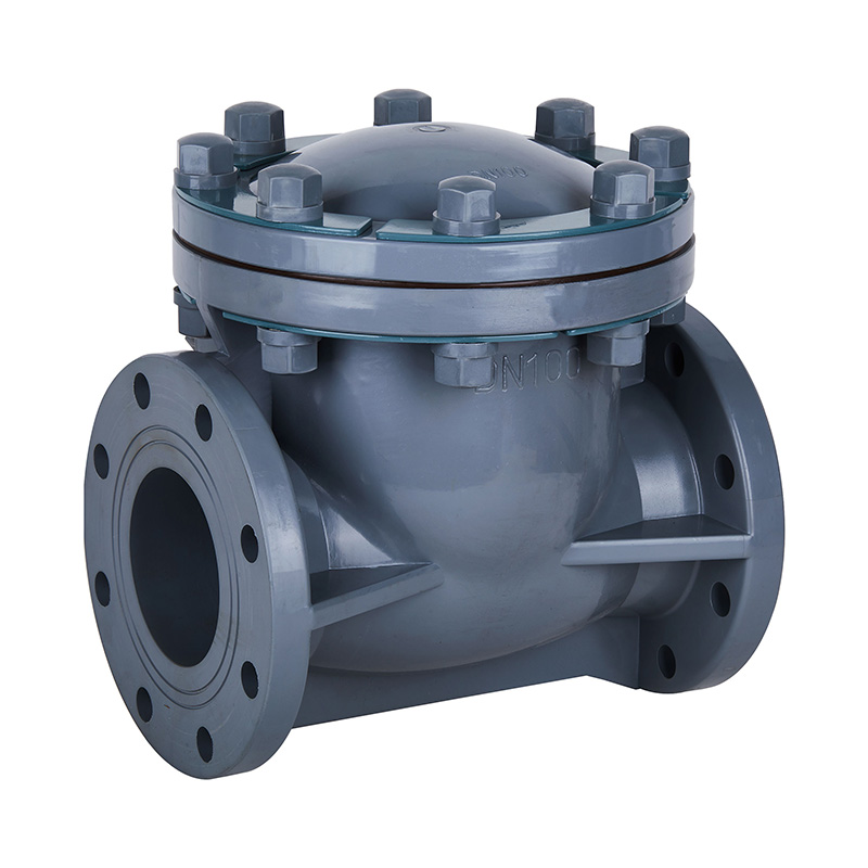 Van kiểm tra loại PVC-C H44F-10V DN15-300 1/2'-12' Tiêu chuẩn ANSI