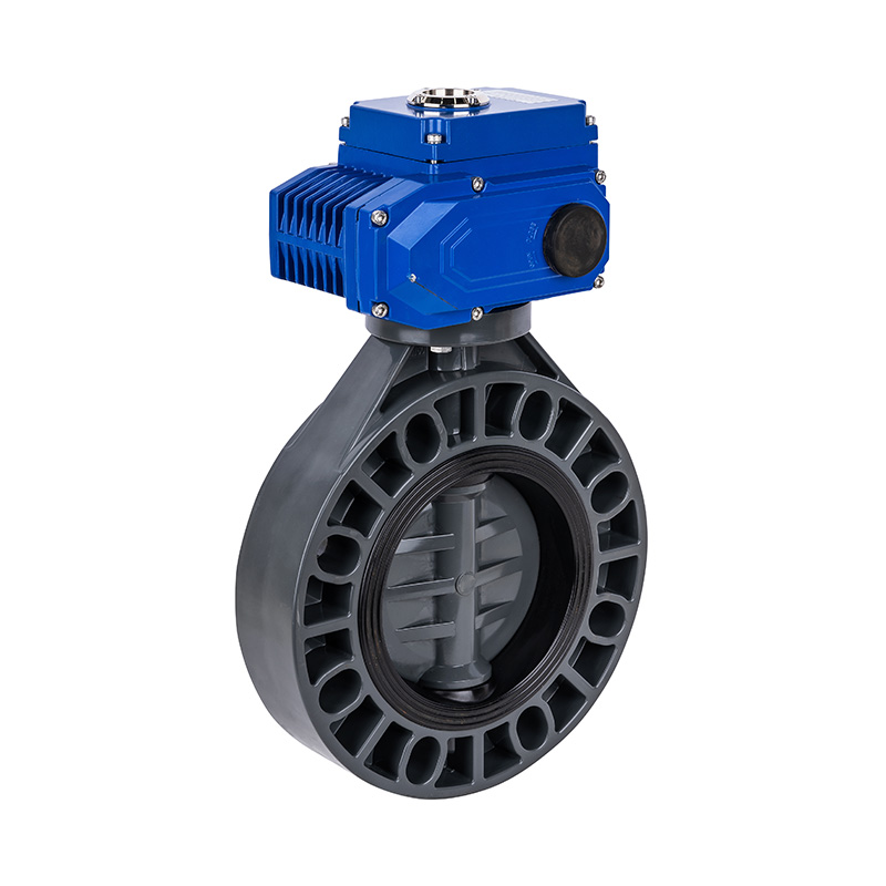 Van bướm điện FRPP D971X-10S DN32-1000 1-1/4'-30' Tiêu chuẩn ANSI