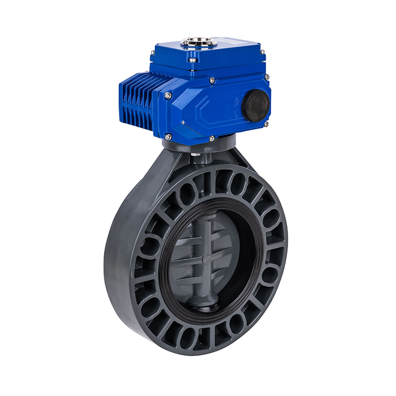 Van bướm điện FRPP D971X-10S DN40-1000 40A-1000A Tiêu chuẩn JIS