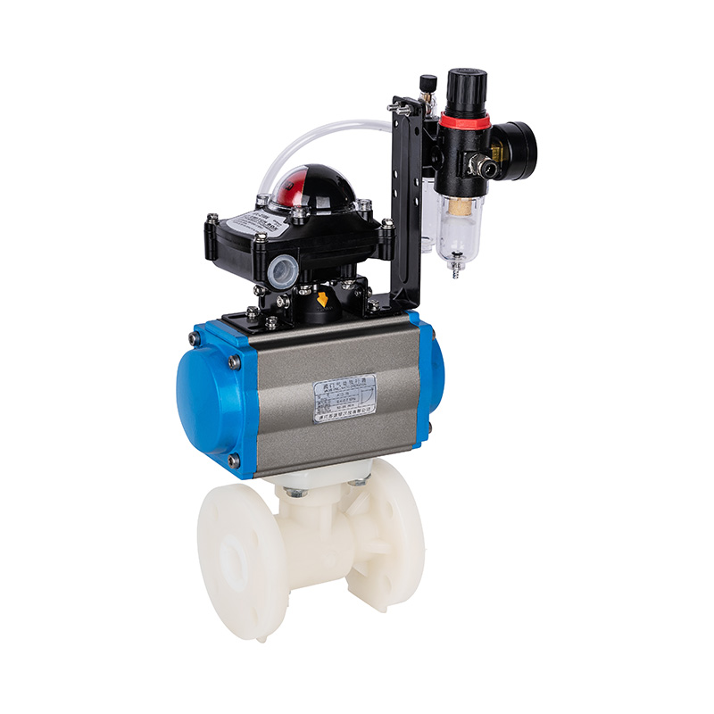 Van bi mặt tiền nén PVDF Q641F-10F DN20-300 20A-300A Tiêu chuẩn JIS