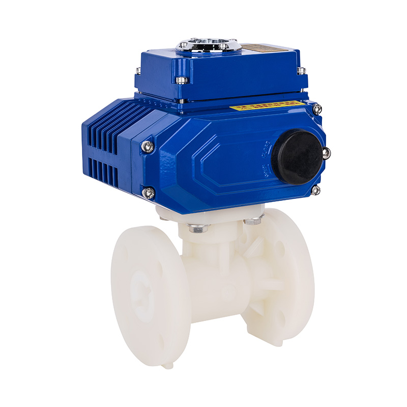 Van bi mặt tiền điện PVDF D941F-10F DN15-300 1/2'-12' Tiêu chuẩn ANSI