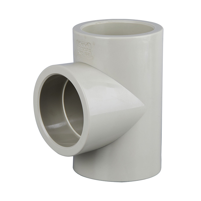 Tiêu chuẩn PPH Butt-Weld Tee DN15-400 GB