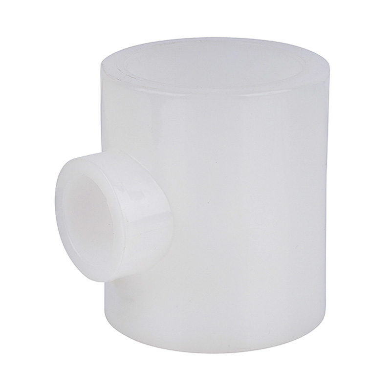 Ổ cắm nóng PVDF Giảm tiêu chuẩn Tee DN15*20-100*80 GB
